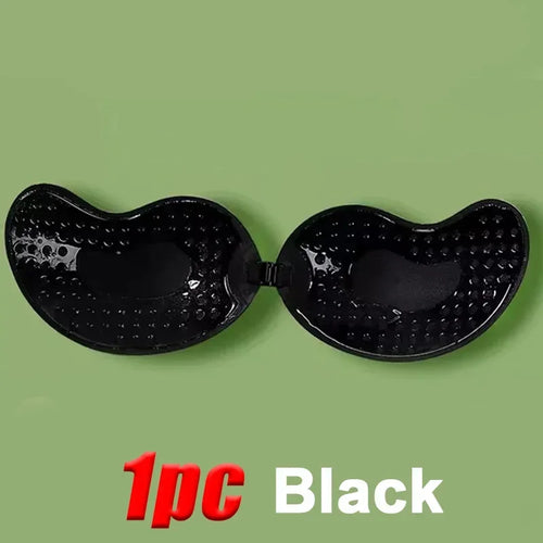 Invisible Strapless Adhesive Stick Bra Strapless Push up Bras Women Lingerie Seamless Silicone Nipple Covers Bralette Underwear